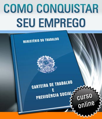 Curso Online Como Conquistar seu Emprego