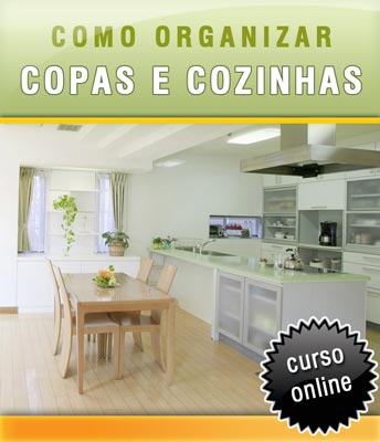 Curso Online Como Organizar Copas e Cozinhas