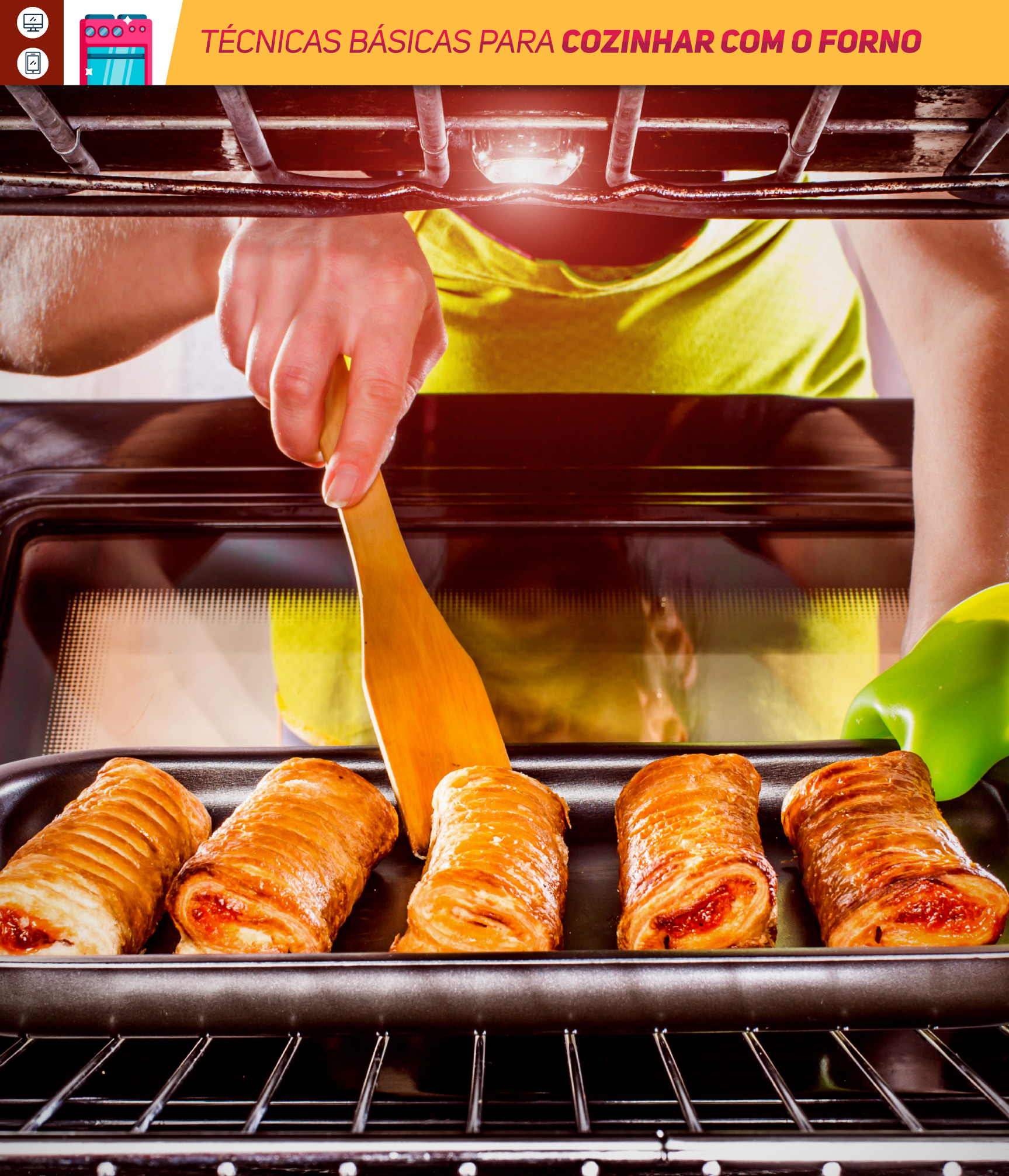 Técnicas básicas para cozinhar com o forno