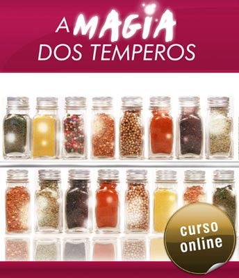 Curso Online A Magia dos Temperos