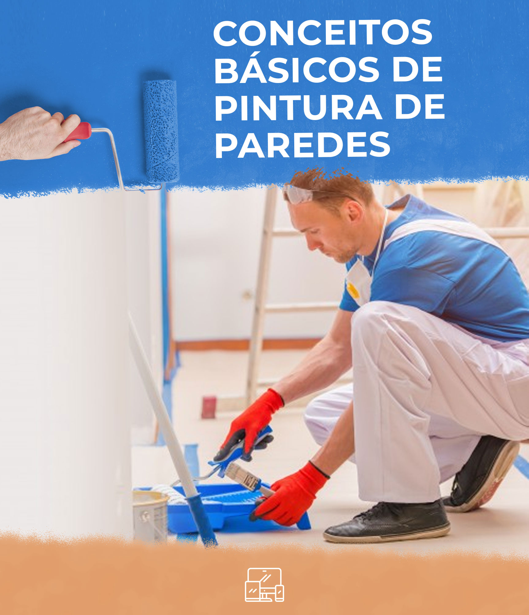 Conceitos básicos de pintura de paredes