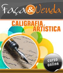 Curso Online Faça e Venda - Caligrafia Artística